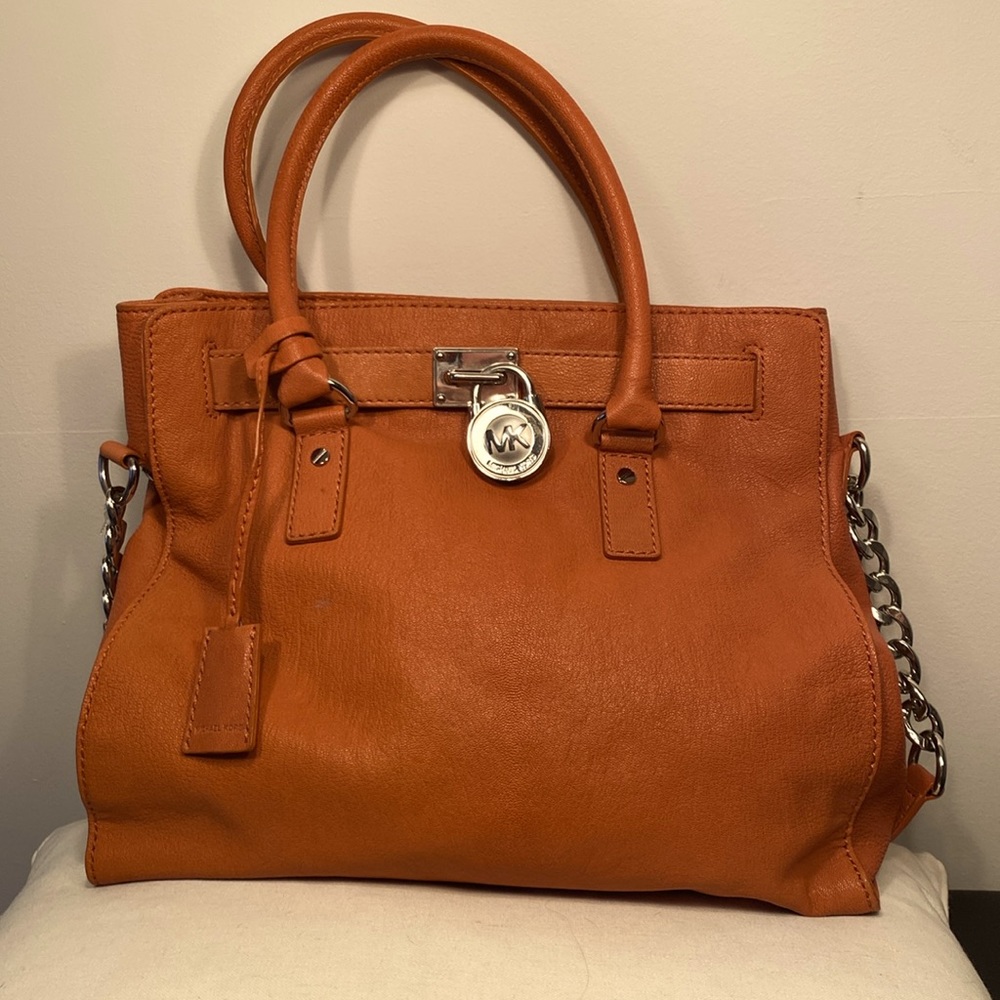 MICHAEL Michael Kors Cognac Hamilton Bag
